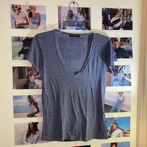 BRANDY MELVILLE v neck tee